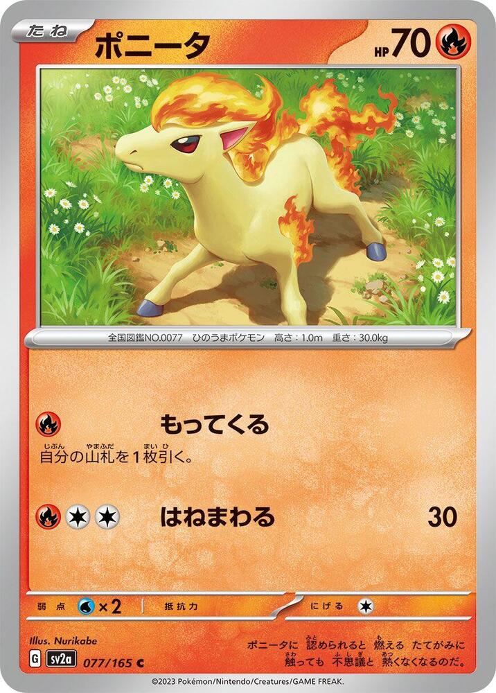 Ponyta (Master Ball Pattern)