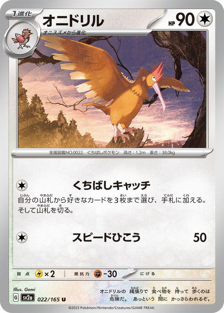 Fearow (Master Ball Pattern)