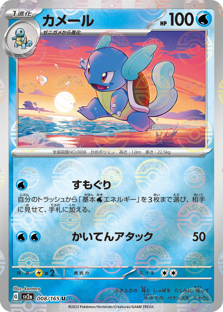 Wartortle (Poké Ball Pattern)