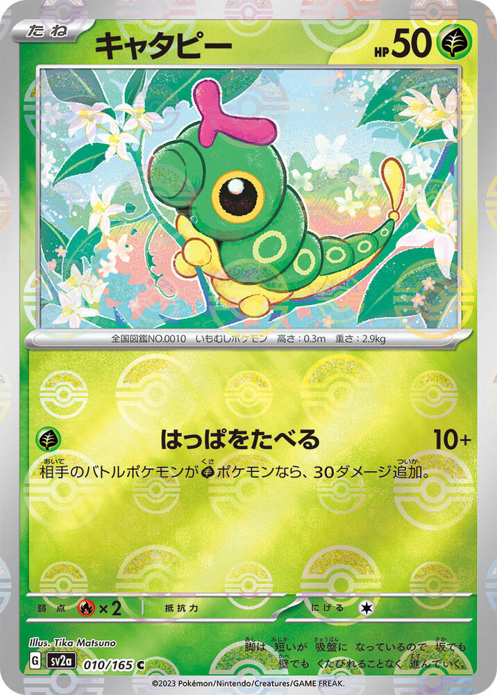Caterpie (Poké Ball Pattern)