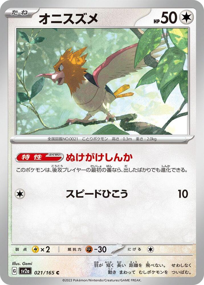 Spearow (Master Ball Pattern)