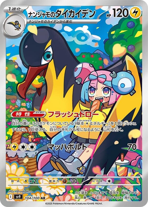 Iono's Kilowattrel (Art Rare)