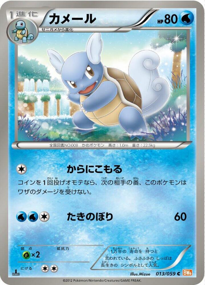 Wartortle — Japanese Cold Flare