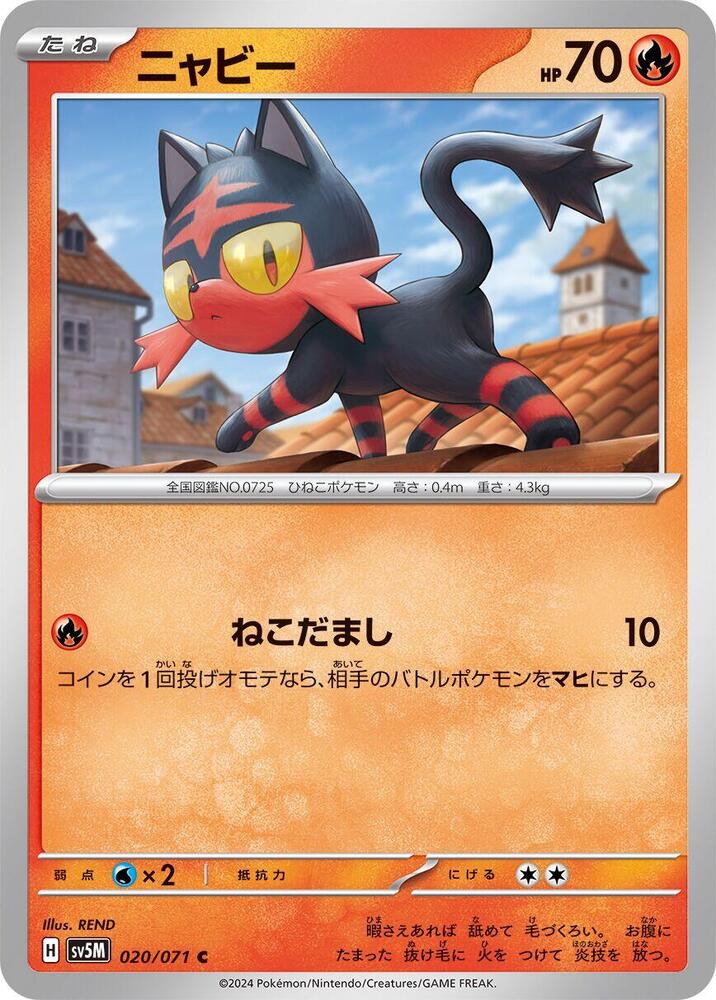 Litten (Common) — Japanese Cyber Judge