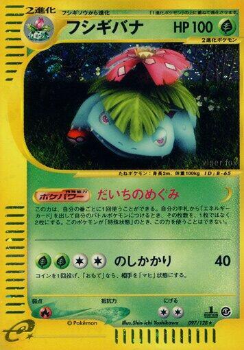 Venusaur (Holo Rare) — Japanese Expedition