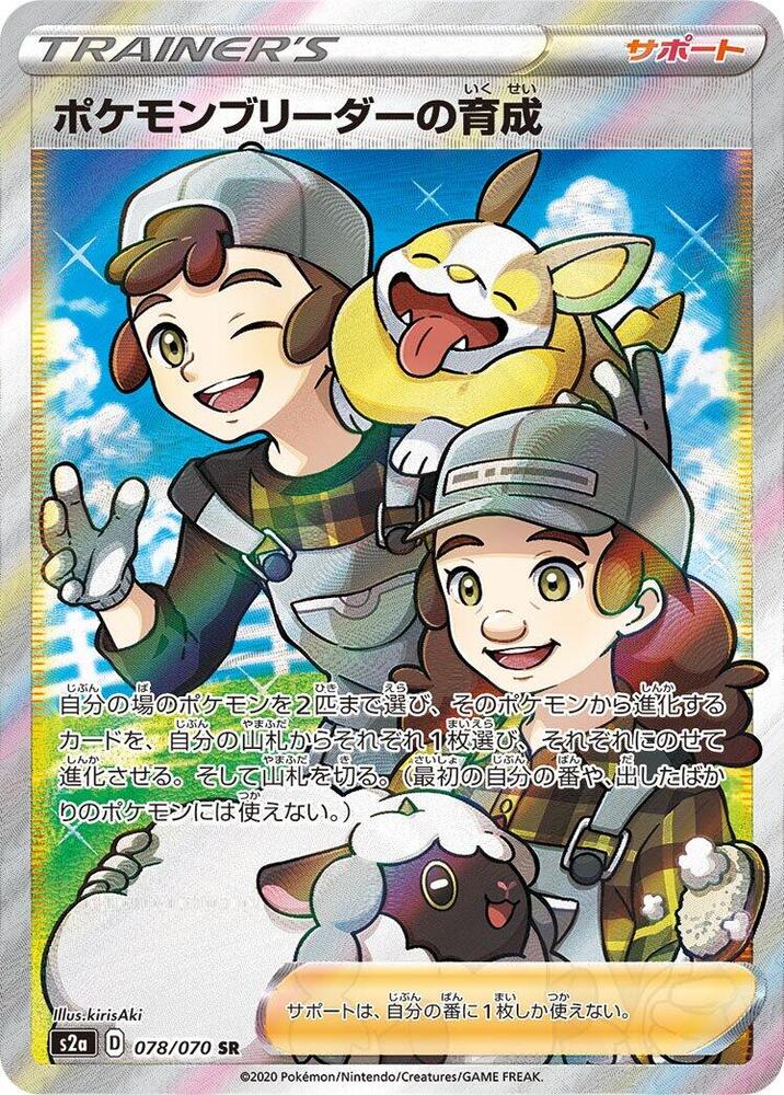 Pokemon Breeder's Nurturing (Super Rare)
