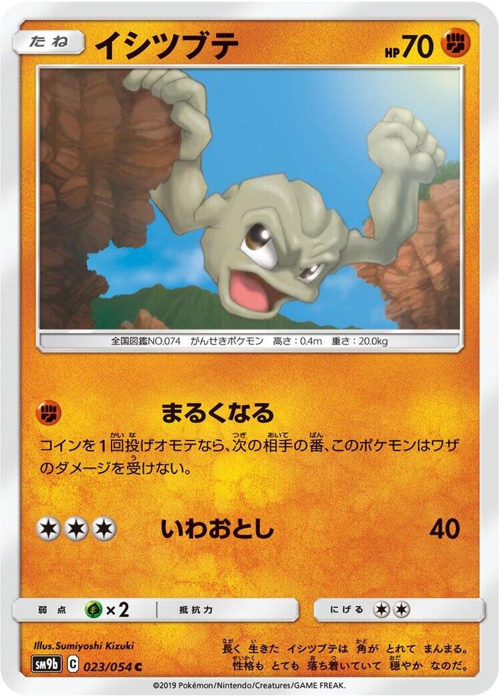 Geodude — Japanese Full Metal Wall
