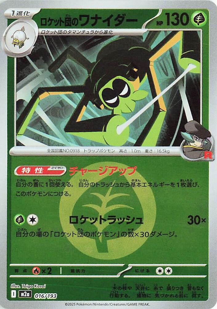 Team Rockets Spidops Energy Symbol Pattern