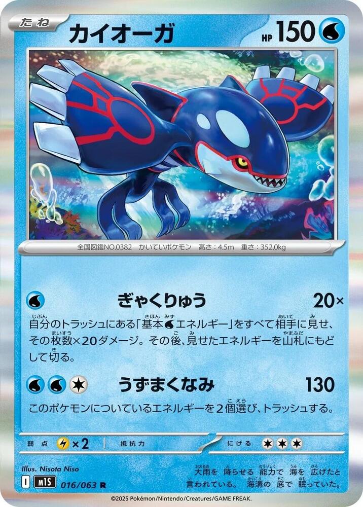 Kyogre — Japanese Mega Symphonia