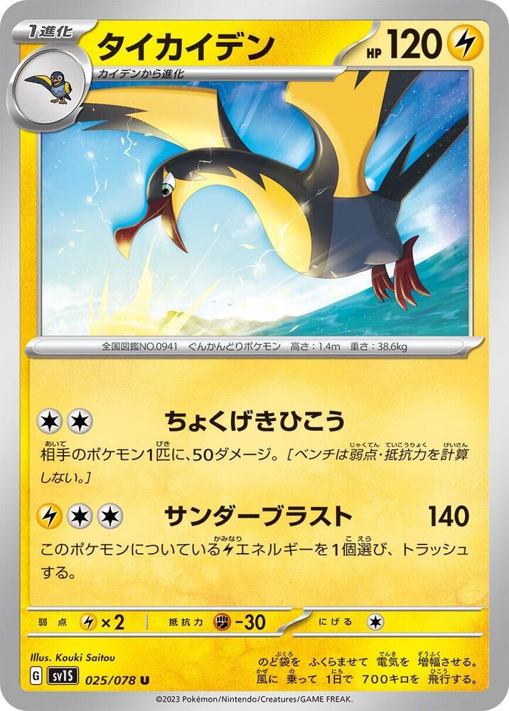 Kilowattrel — Japanese Scarlet ex