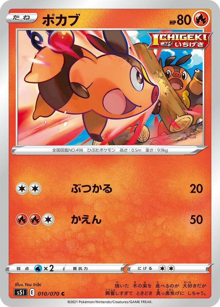 Tepig — Japanese Single Strike Master