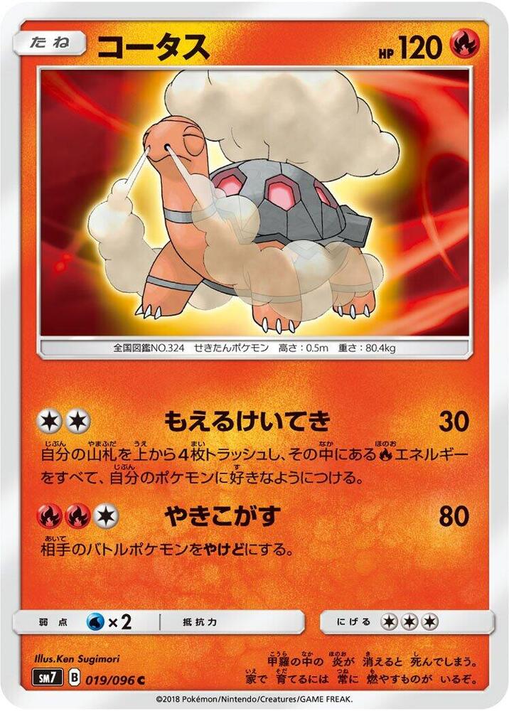 Torkoal — Japanese Sky-Splitting Charisma