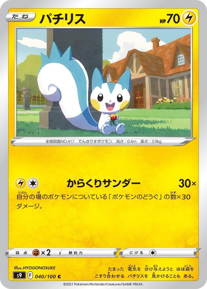 Pachirisu — Japanese Star Birth