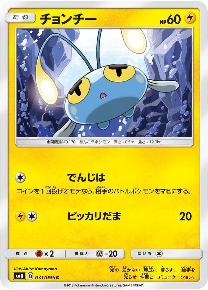 Chinchou — Japanese Super-Burst Impact