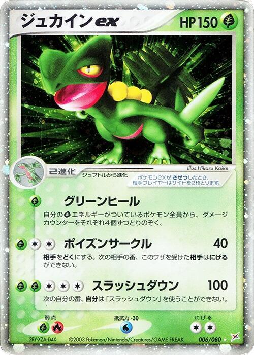 Sceptile ex — Japanese Team Magma vs Team Aqua