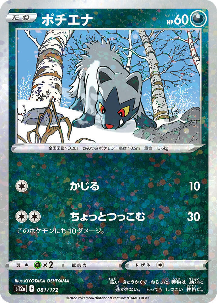 Poochyena (Mirror Holofoil)